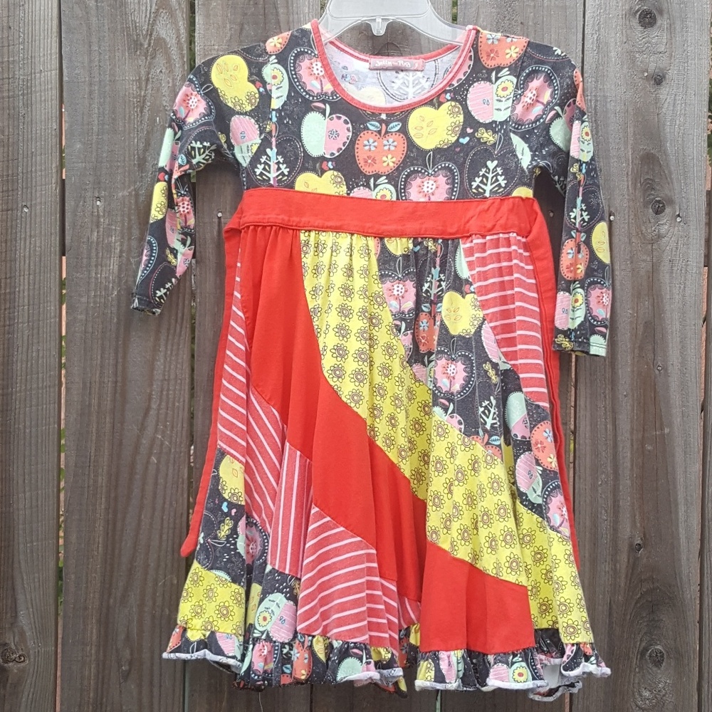 Jelly the pug twirl dress